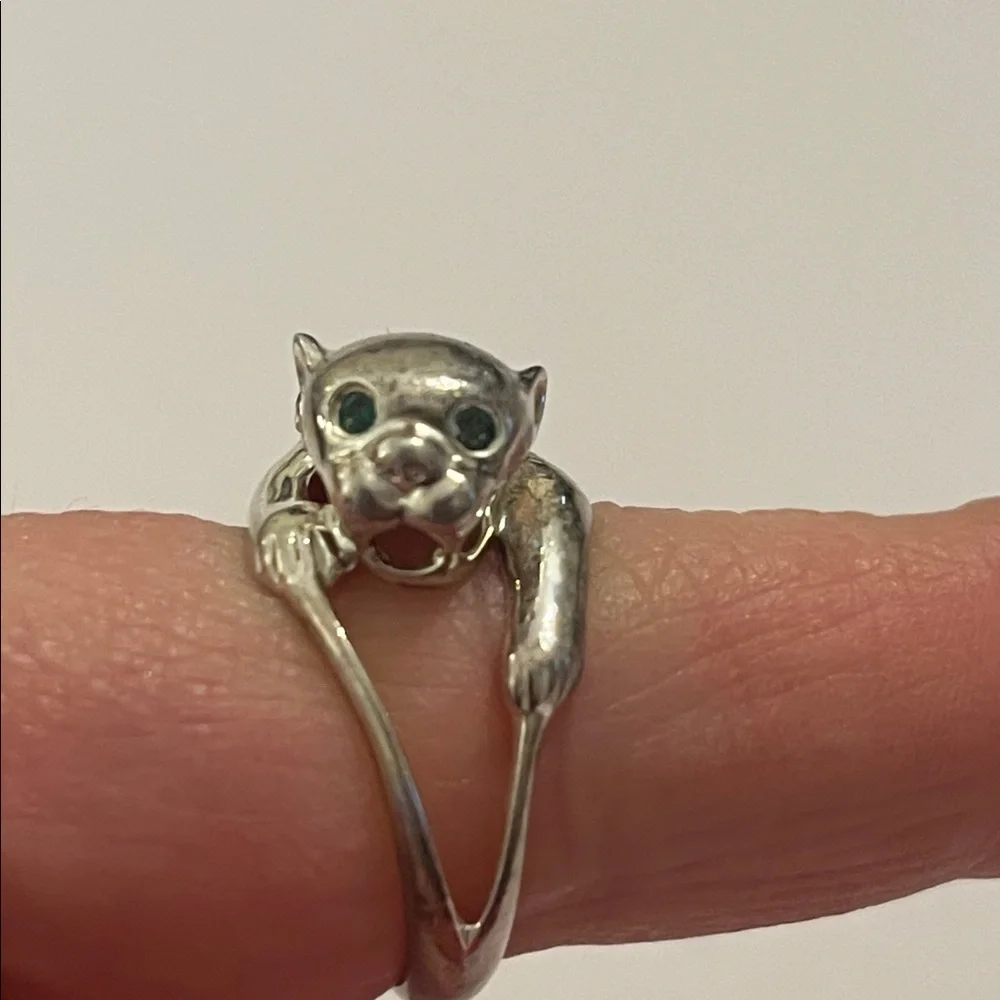 Vintage panther ring
